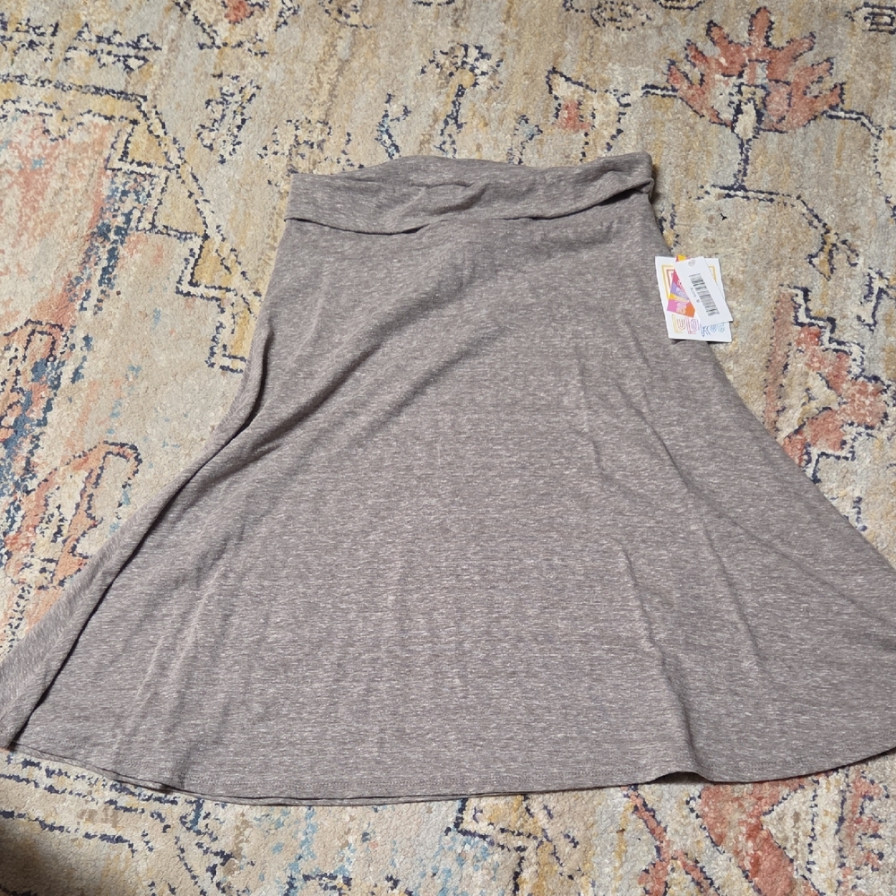 LuLaRoe A-Line Skirt *Azure